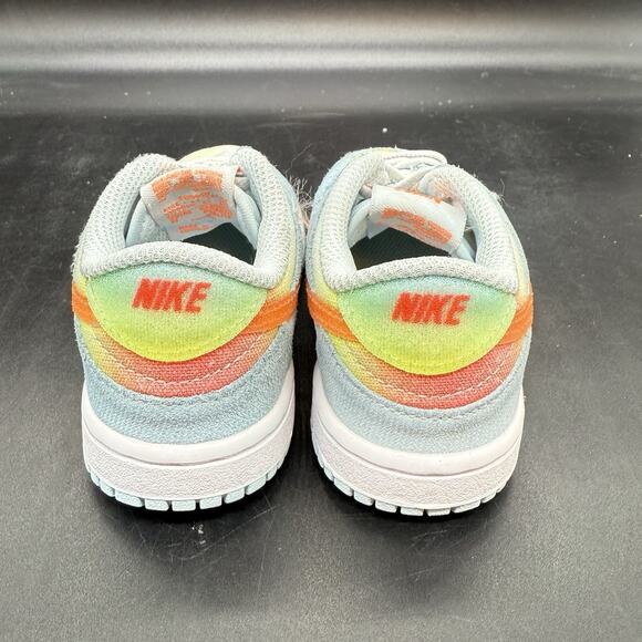 Nike Dunk Low GS 'Glacier Blue' Kids Size 8C HF4797-474 casual school comfort - Picture 4 of 7